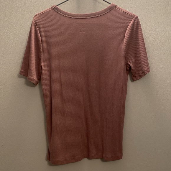Plain Ribbed Shirt - Picture 2 of 4